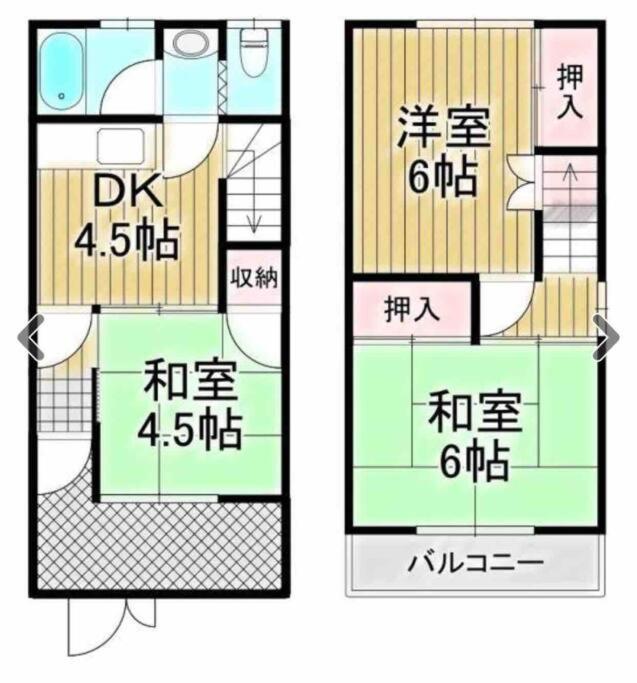 Osaka Misaki Traditional Japanese House 2-6 Ppl Near Station المظهر الخارجي الصورة